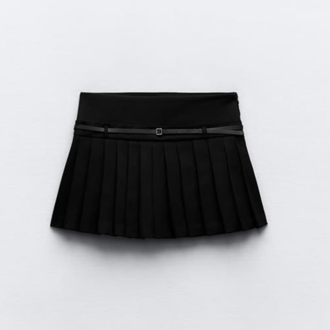 자라 벨트 플리츠 스커트 팬츠 상품이미지1