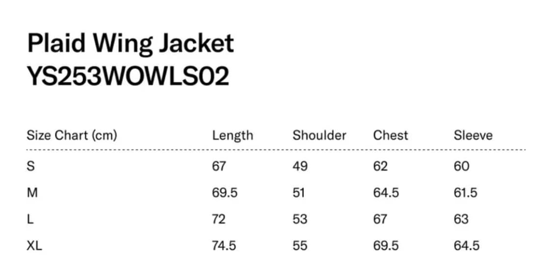 예쓰아이씨 체크 자켓 L 상품이미지3