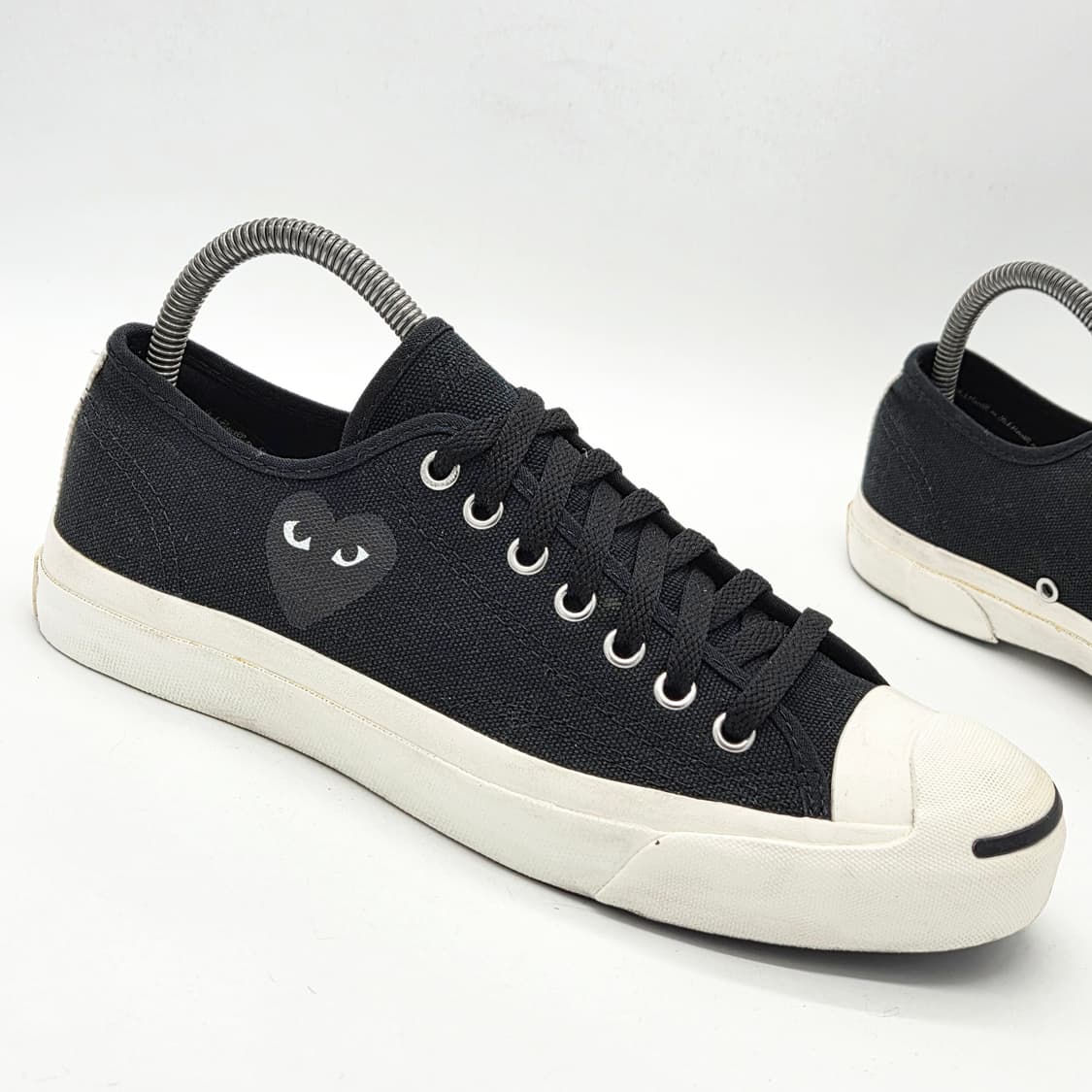  컨버스 X 꼼데가르송 플레이 잭퍼셀 블랙 (265)  상품이미지5