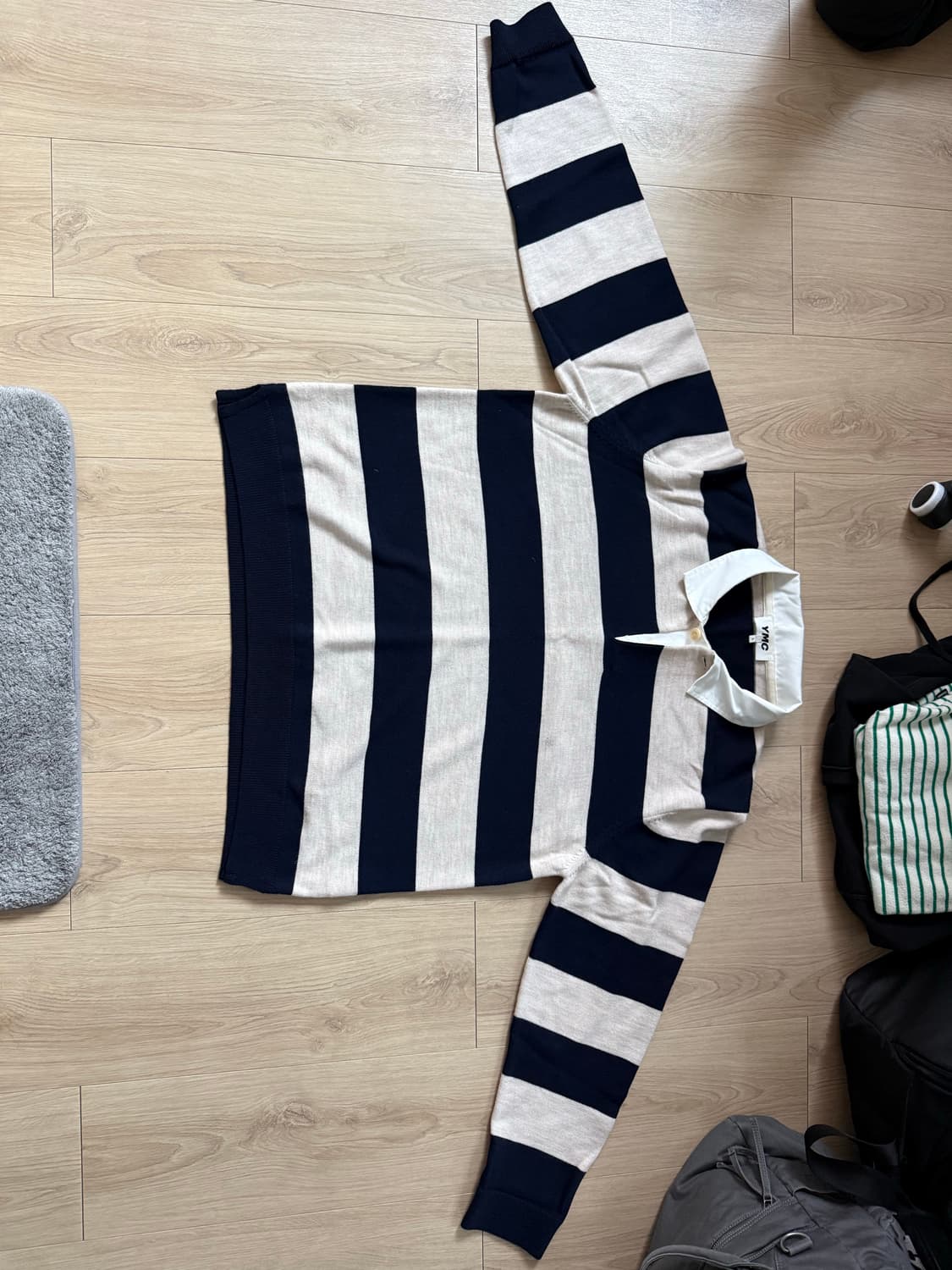 YMC 럭비카라니트 상품이미지1