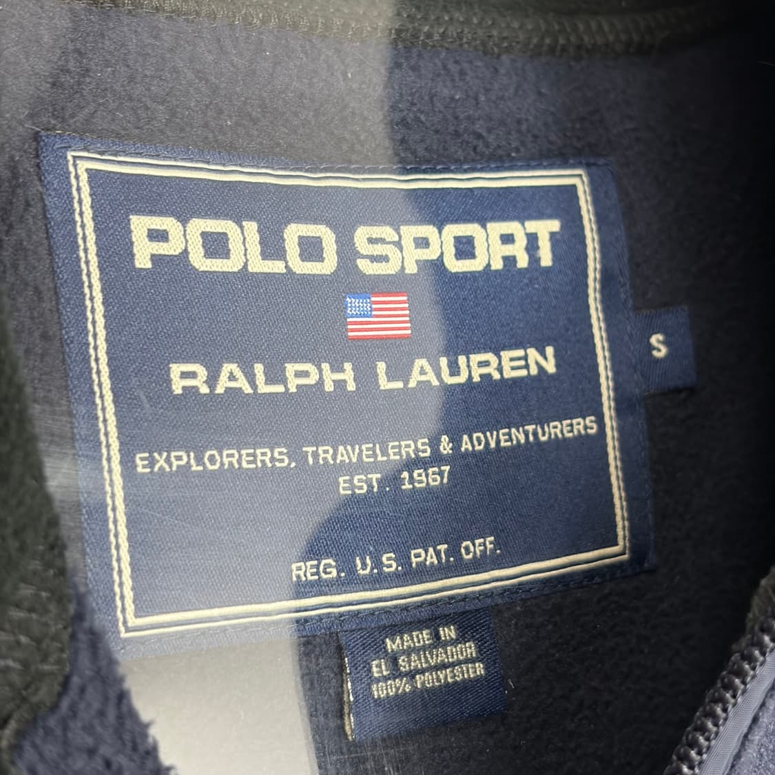 폴로 랄프로렌 폴로스포츠 플리스 후리스 집업 자켓 상품이미지3