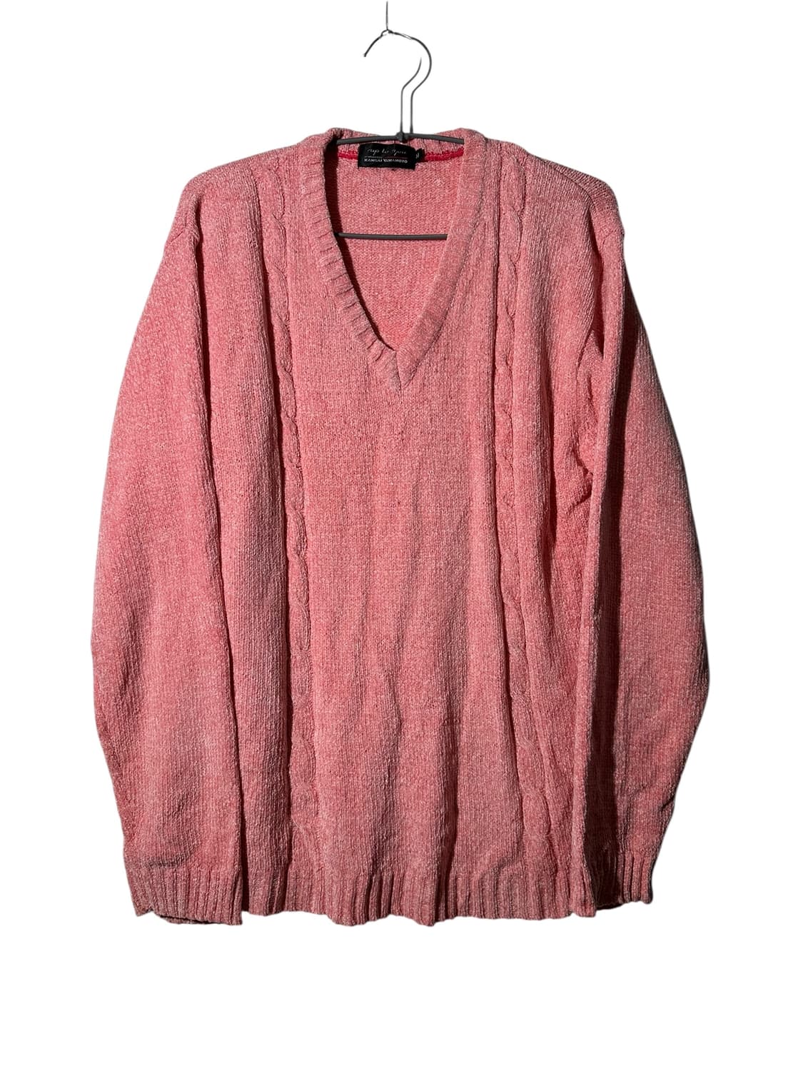 kansai up to you 핑크 폴리 니트 상품이미지1