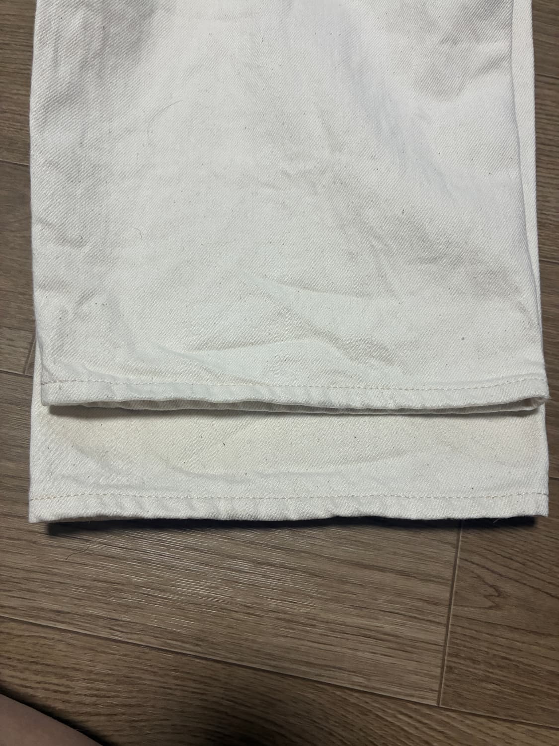 36) 슈프림 배기진 셀비지 데님 내추럴 상품이미지8