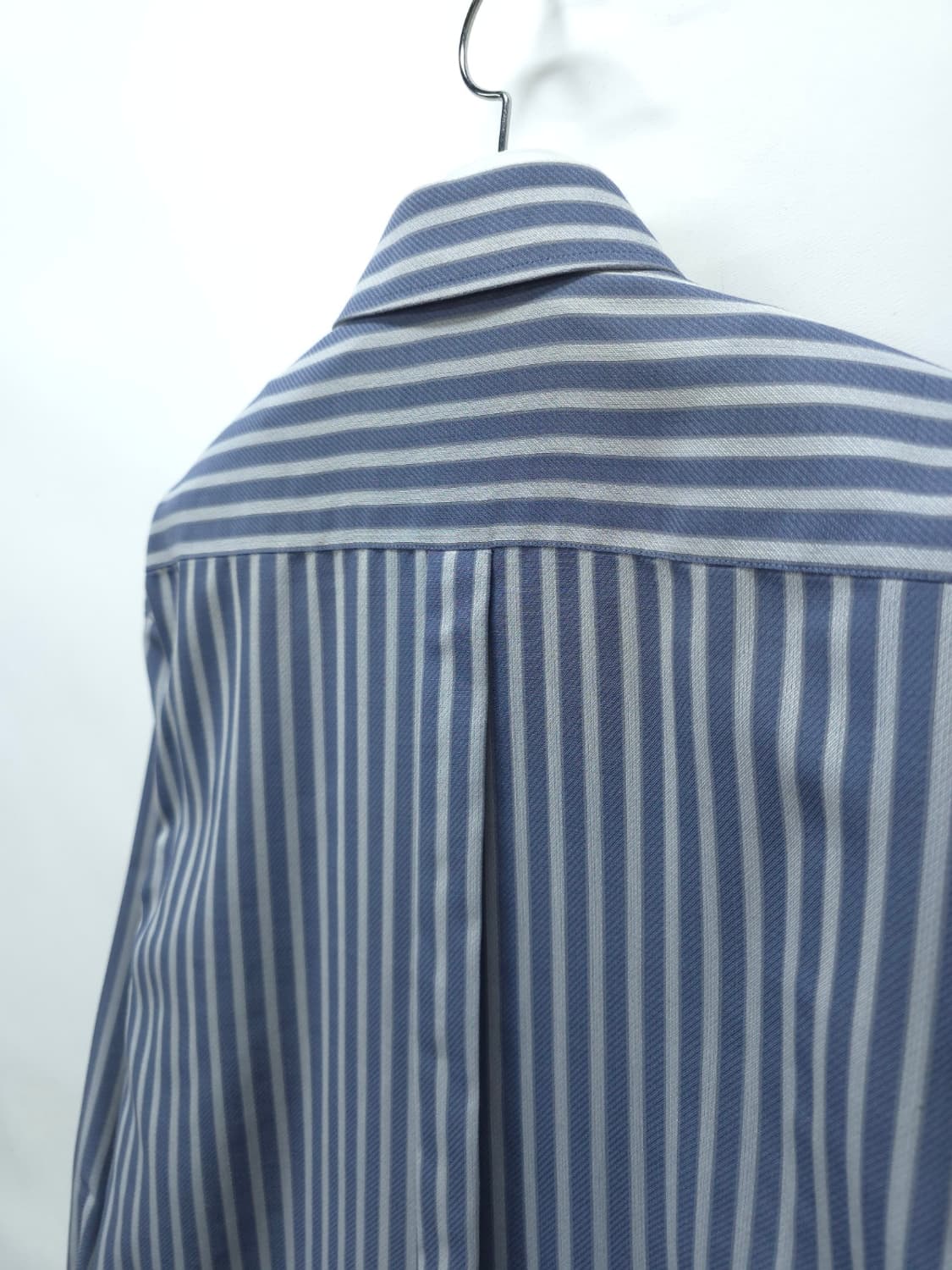 닥스 블루 스트라이프 남성 울실크 셔츠 (95~100) 상품이미지8