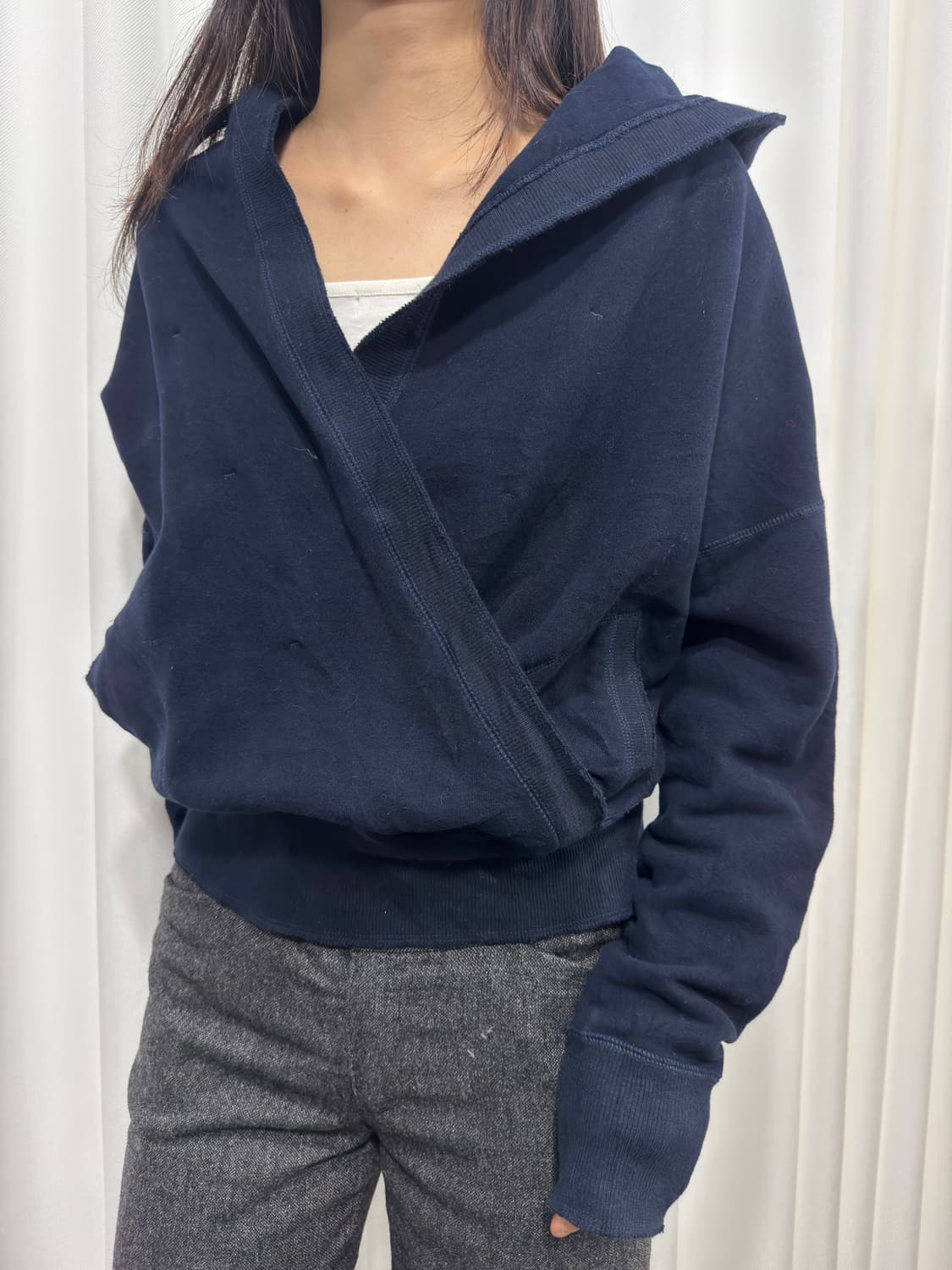 hood wrap top 상품이미지1