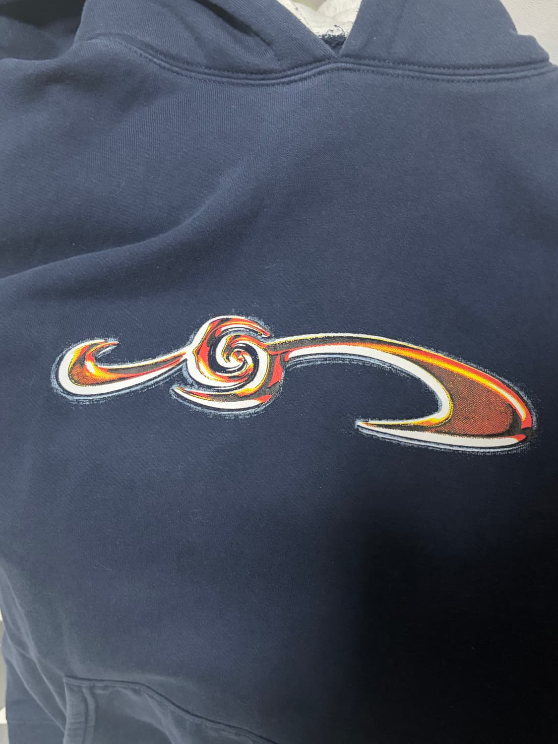 예스아이씨 더블 후디 네이비 상품이미지7