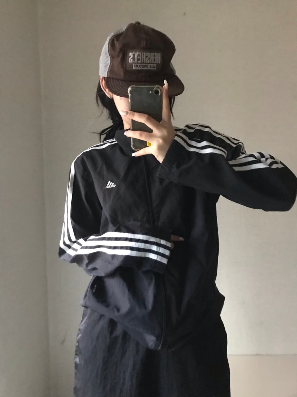 아디다스 블랙 바람막이 상품이미지5