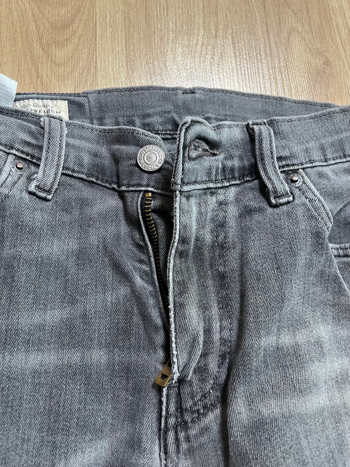 리바이스 511 그레이 데님바지 상품이미지3