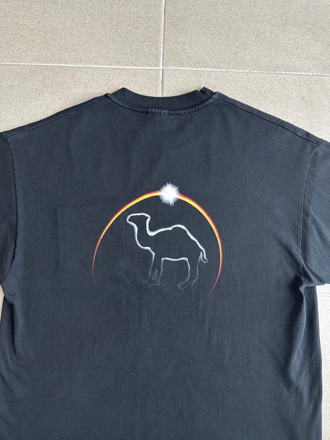 90s 빈티지 카멜 시가렛 티셔츠 XL 상품이미지4