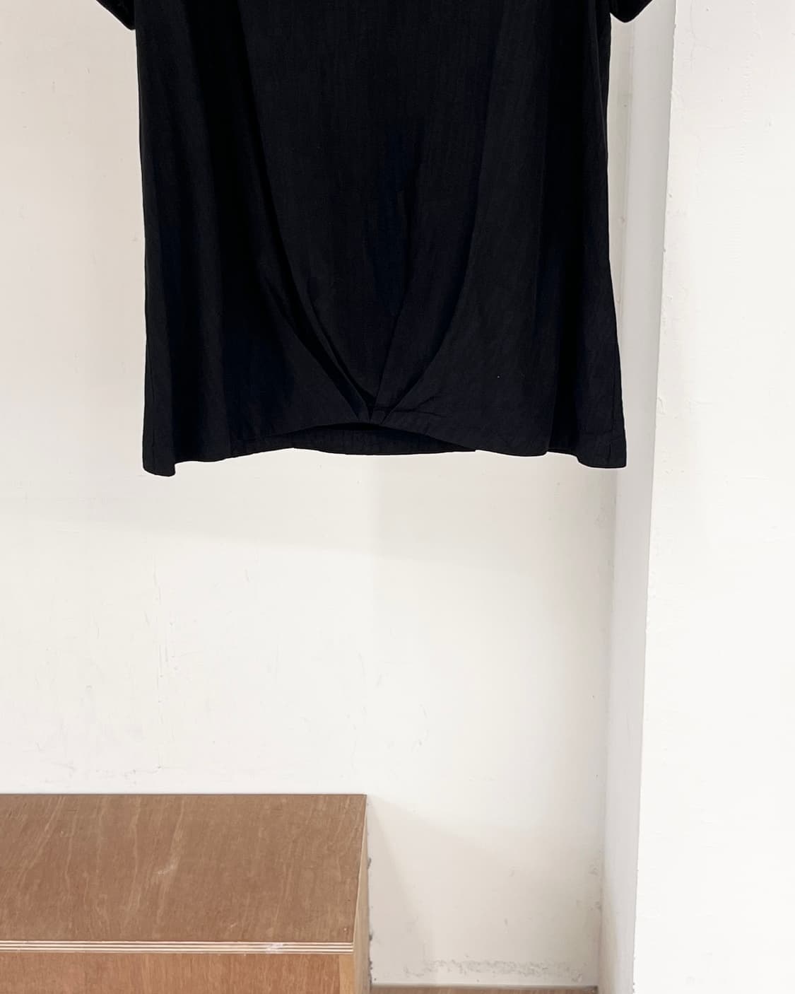 이자벨 마랑 블랙 셔링 비스코스 하프티 상품이미지5