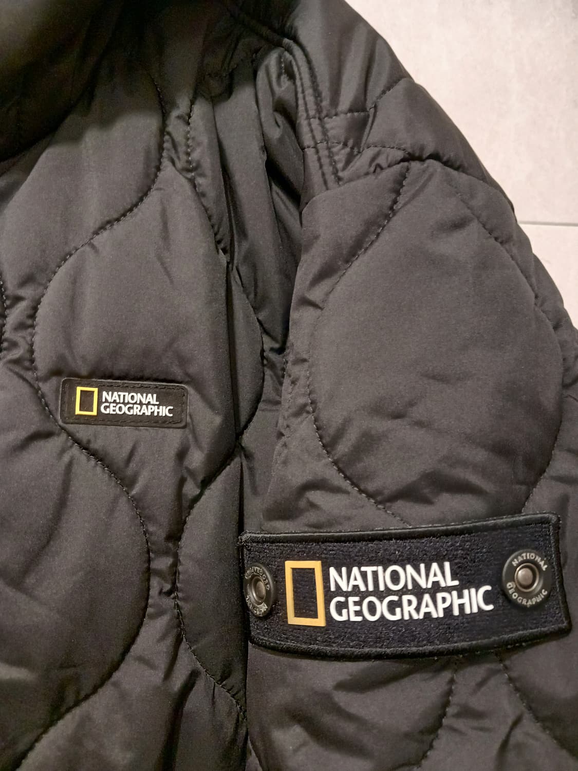 내셔널지오그래픽 정품 여성 퀼팅 점퍼 90 (S) 사이즈 상품이미지8