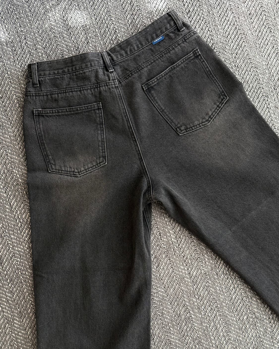 플리마켓🔥 아워데이즈 리버티 데님 팬츠 BLACK (L) 상품이미지2