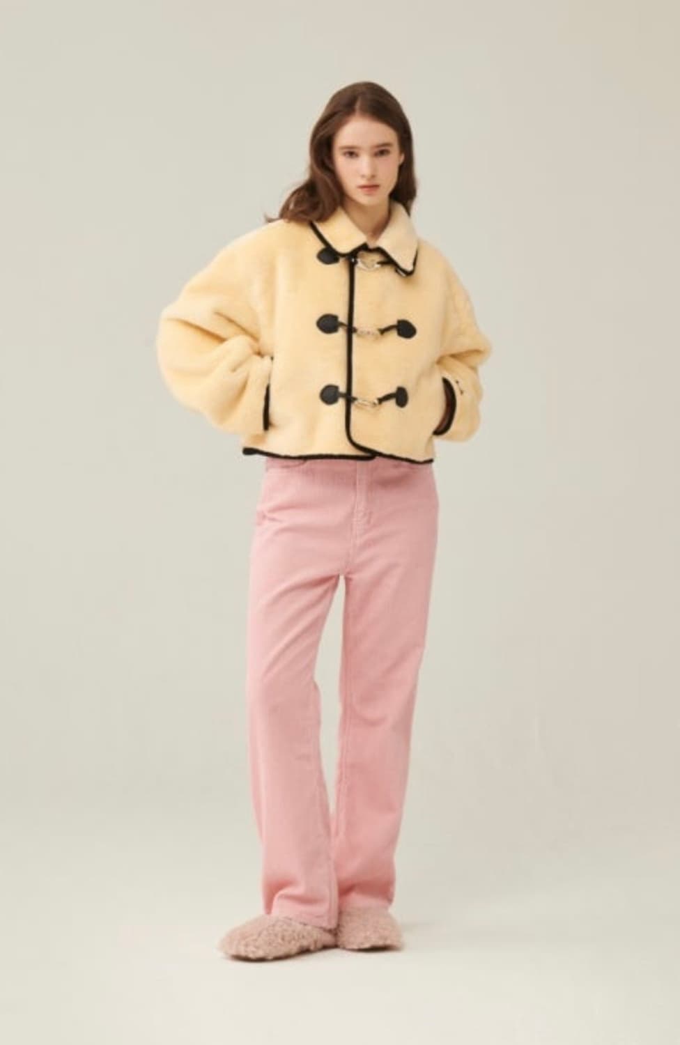 누아르나인 베베 시어링 퍼자켓 상품이미지1