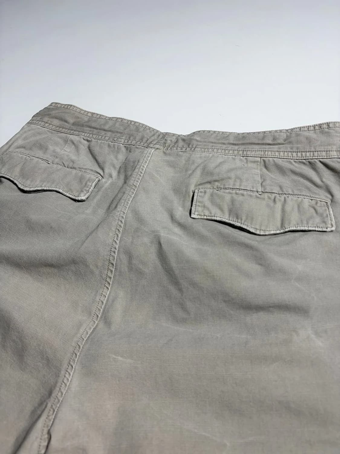폴로 랄프로렌 릴렉스드 웨빙 벨트 버튼플라이 코튼 팬츠 R2376 상품이미지5