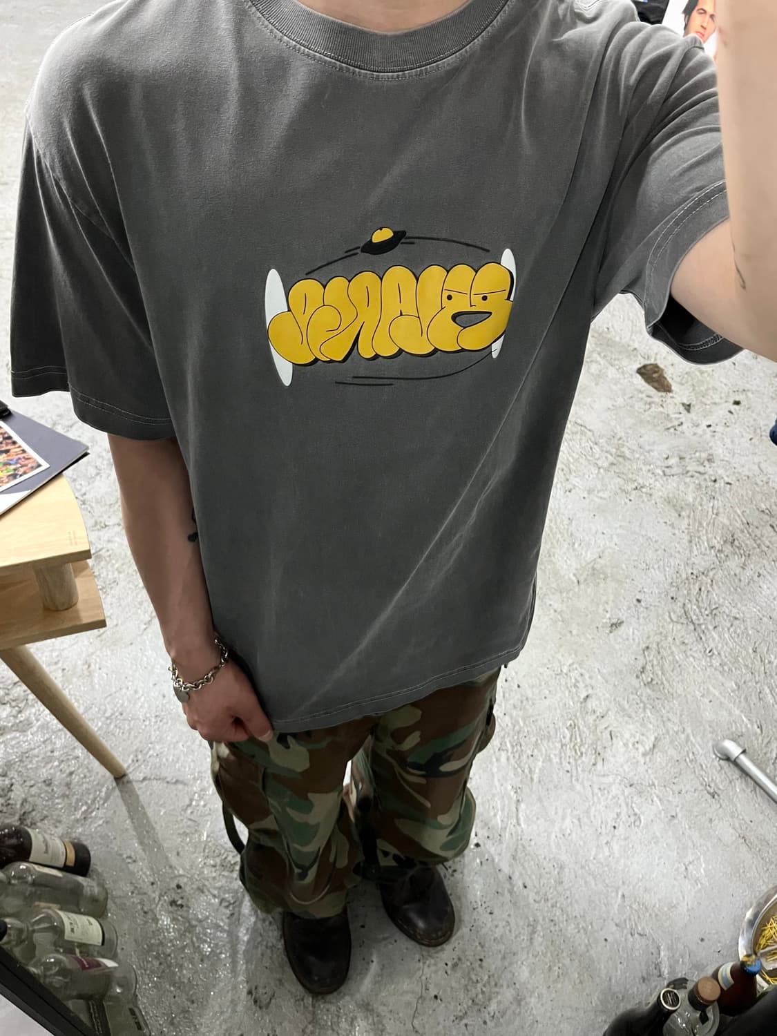 X-LARGE fade logo tee 상품이미지3