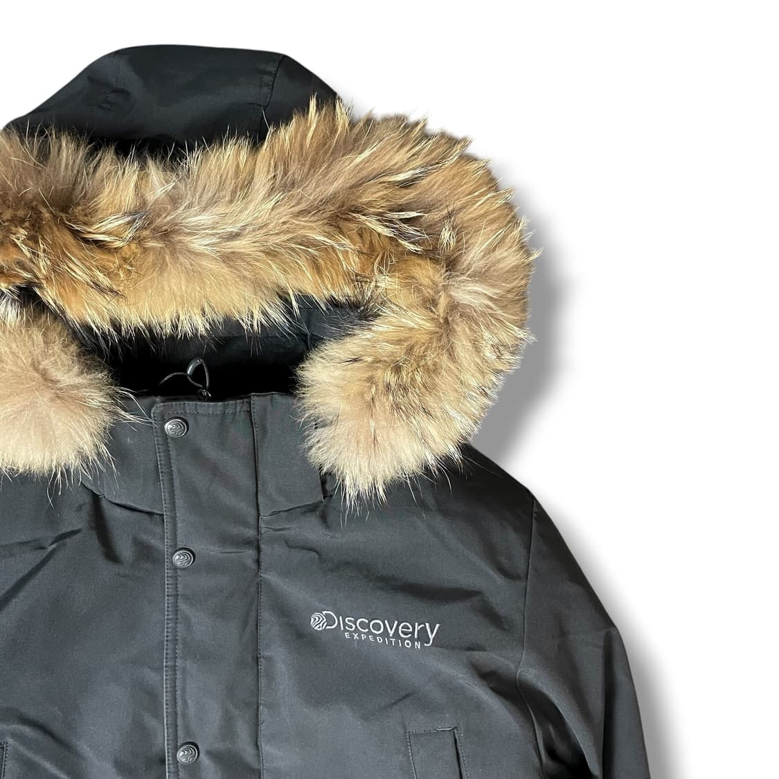 디스커버리 마운틴쿡 퍼후드 블랙 패딩 95 상품이미지3