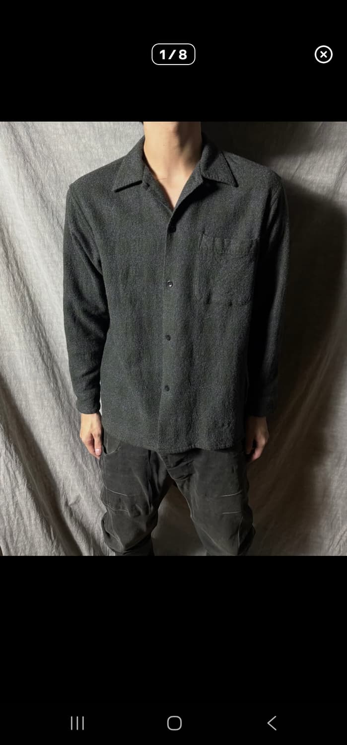 코모리 COMOLI Wool Cashmere shirt 상품이미지1