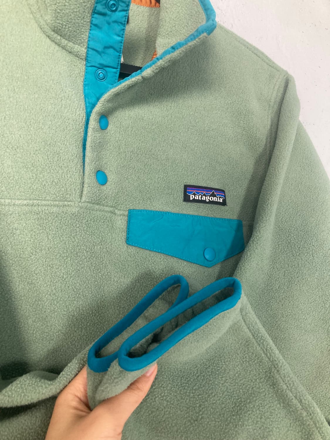 파타고니아 신칠라 피스타치오/민트 (S) 상품이미지5