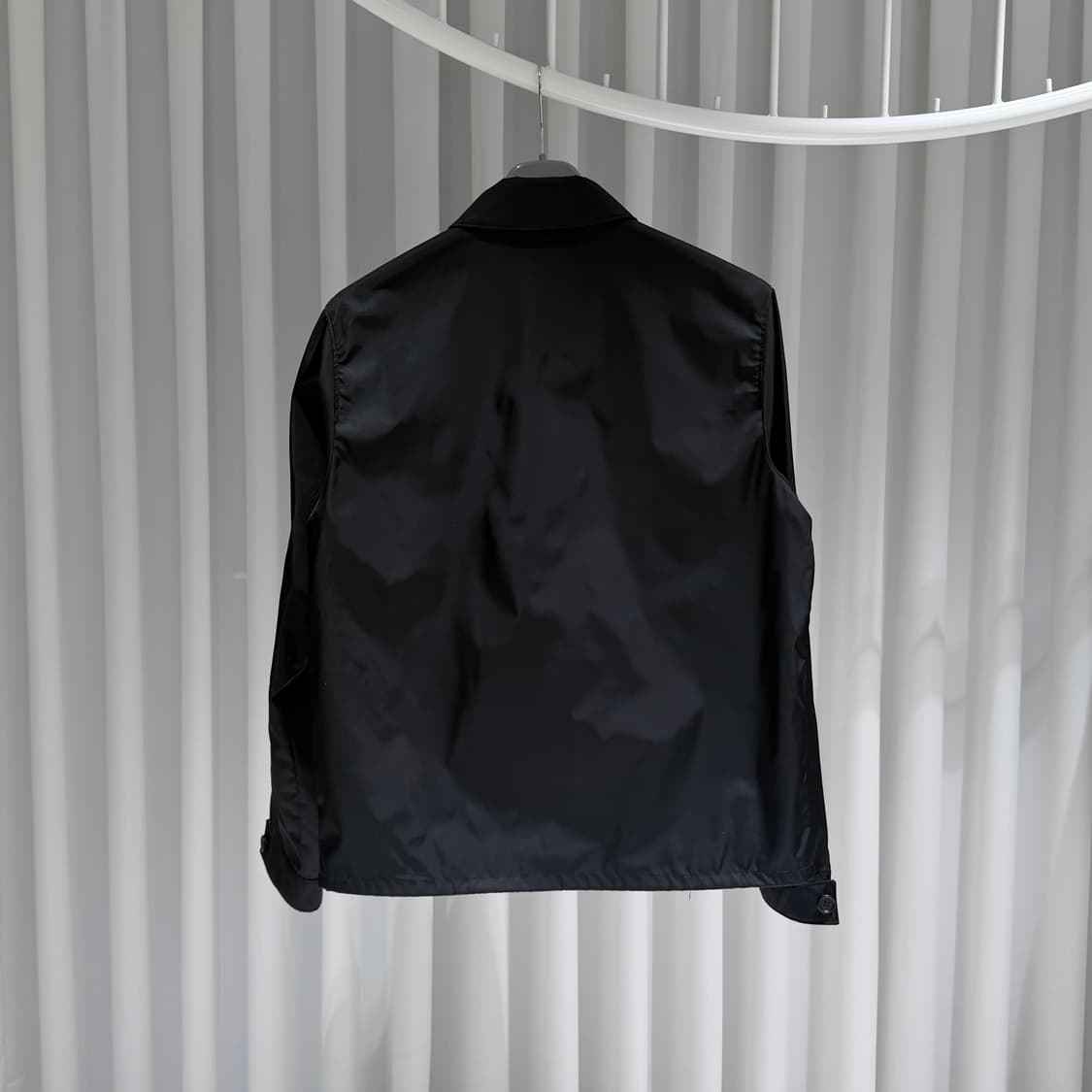 (A+/48) / 프라다 리나일론 블루종 자켓 블랙 상품이미지6