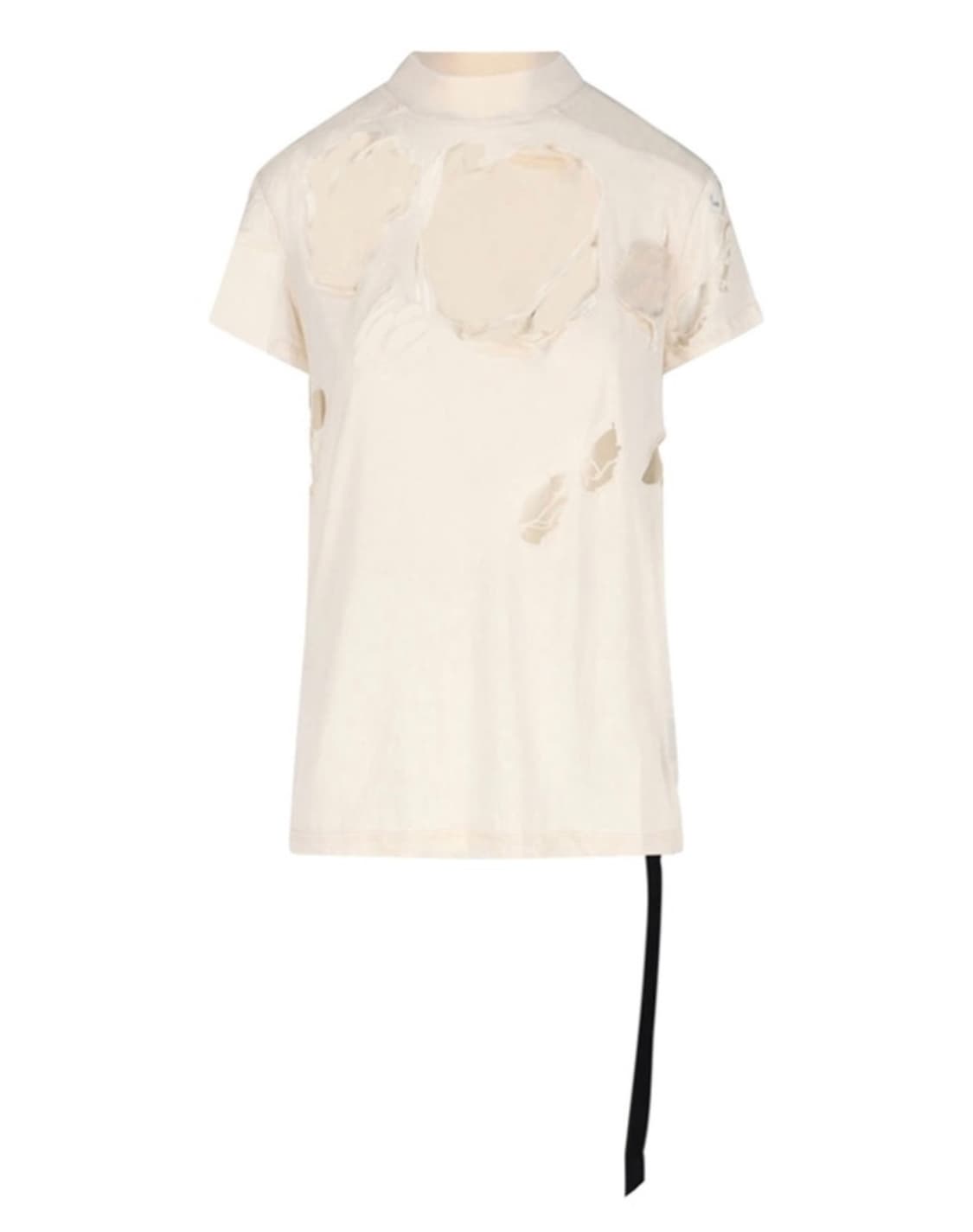 릭오웬스 할리우드 레벨 디스트레스 티셔츠 상품이미지1