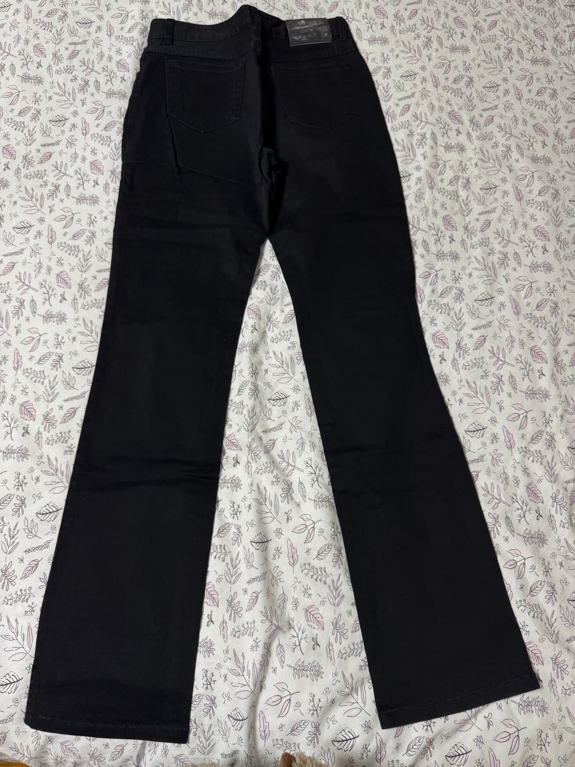 BLACK COTTON PANTS 상품이미지3
