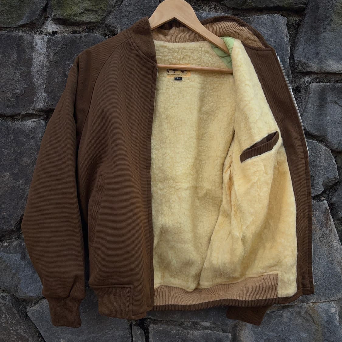 리프 스페이스 패션 셰어링 라인드 보머 자켓 상품이미지9