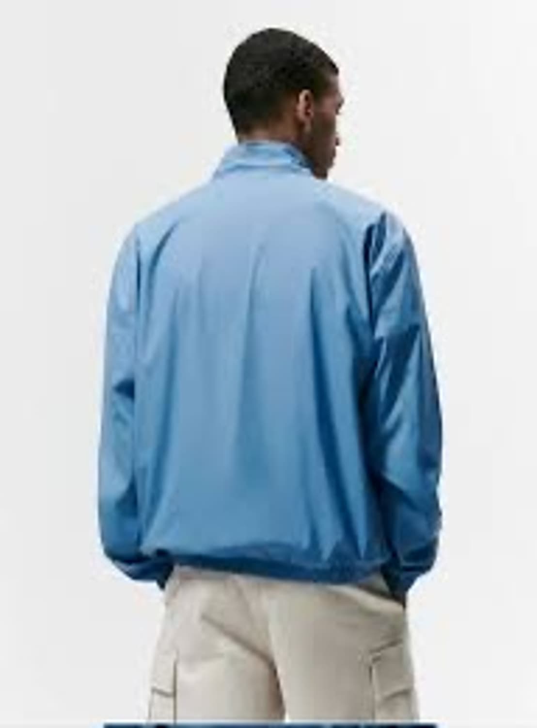 Zara 자라 무지 단색 레더 바람막이 자켓 상품이미지4