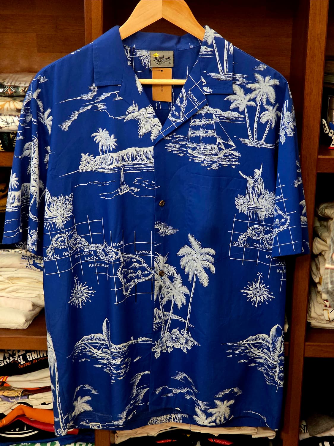 90s Royal Creations Made in Hawaii  L 상품이미지5
