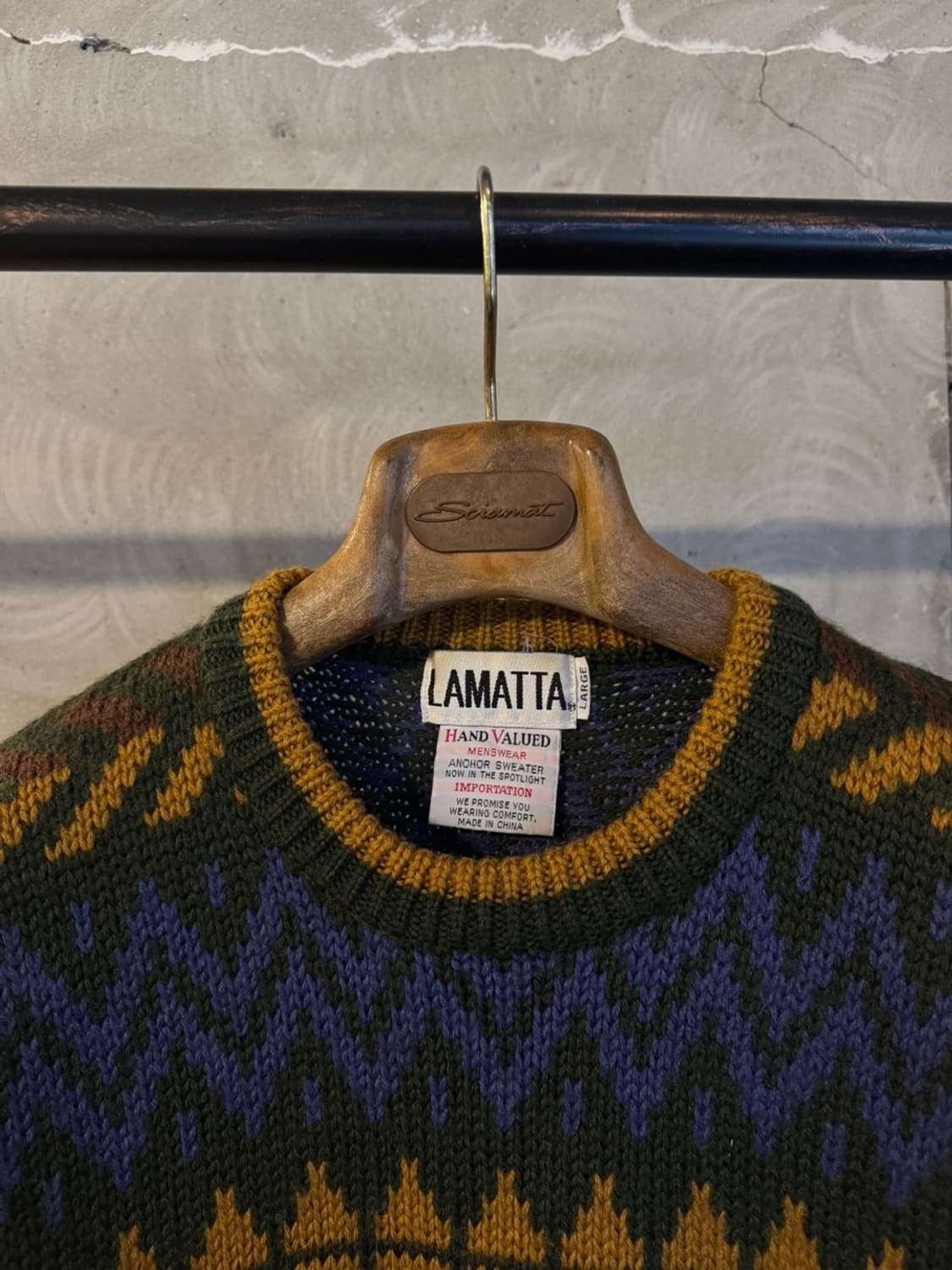 LAMATTA 램스울 핸드 니트 100 상품이미지3