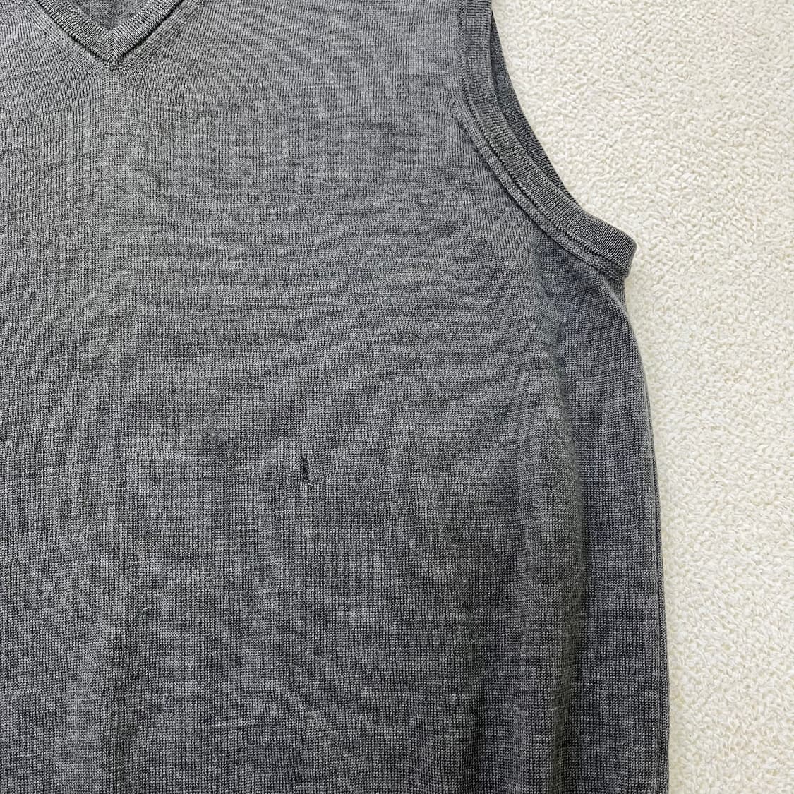 M 버버리 울 니트 베스트 0323M 상품이미지6