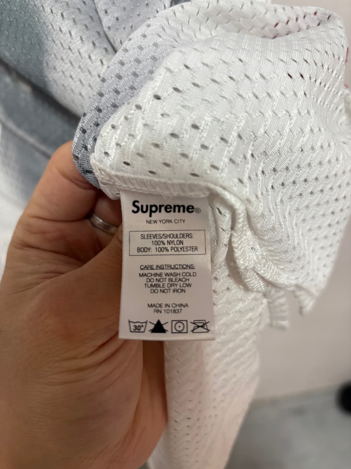 [XL] SUPREME JESUS JERSEY 상품이미지8