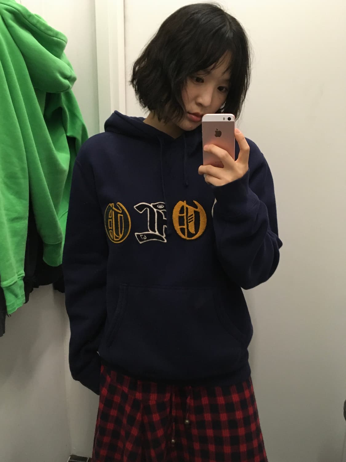 폴로 랄프로렌 레터링 패치 후드티 상품이미지1