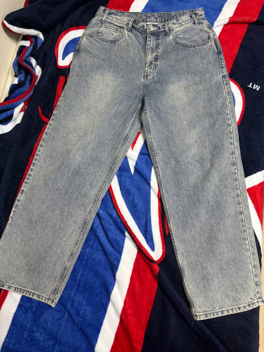 Relaxed Jeans Washed Blue (L) 상품이미지2