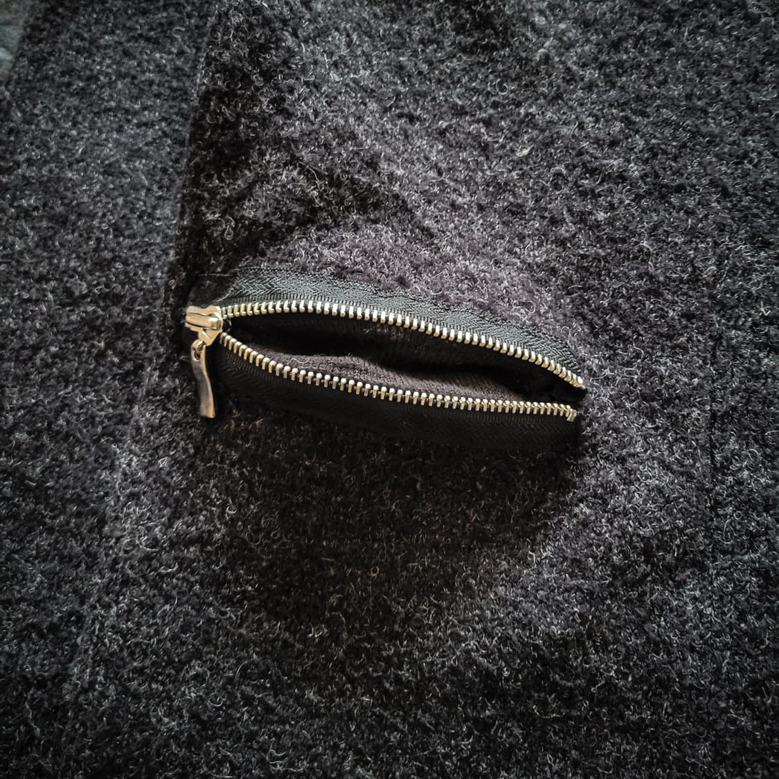 10s Dark Hooded Coat made in Korea 상품이미지2