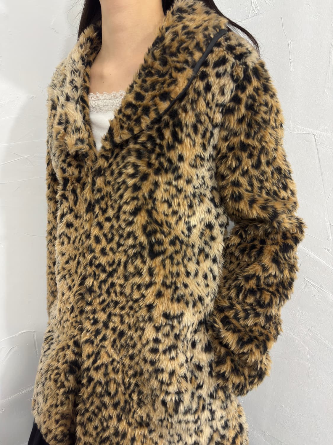 leopard fur coat 상품이미지5