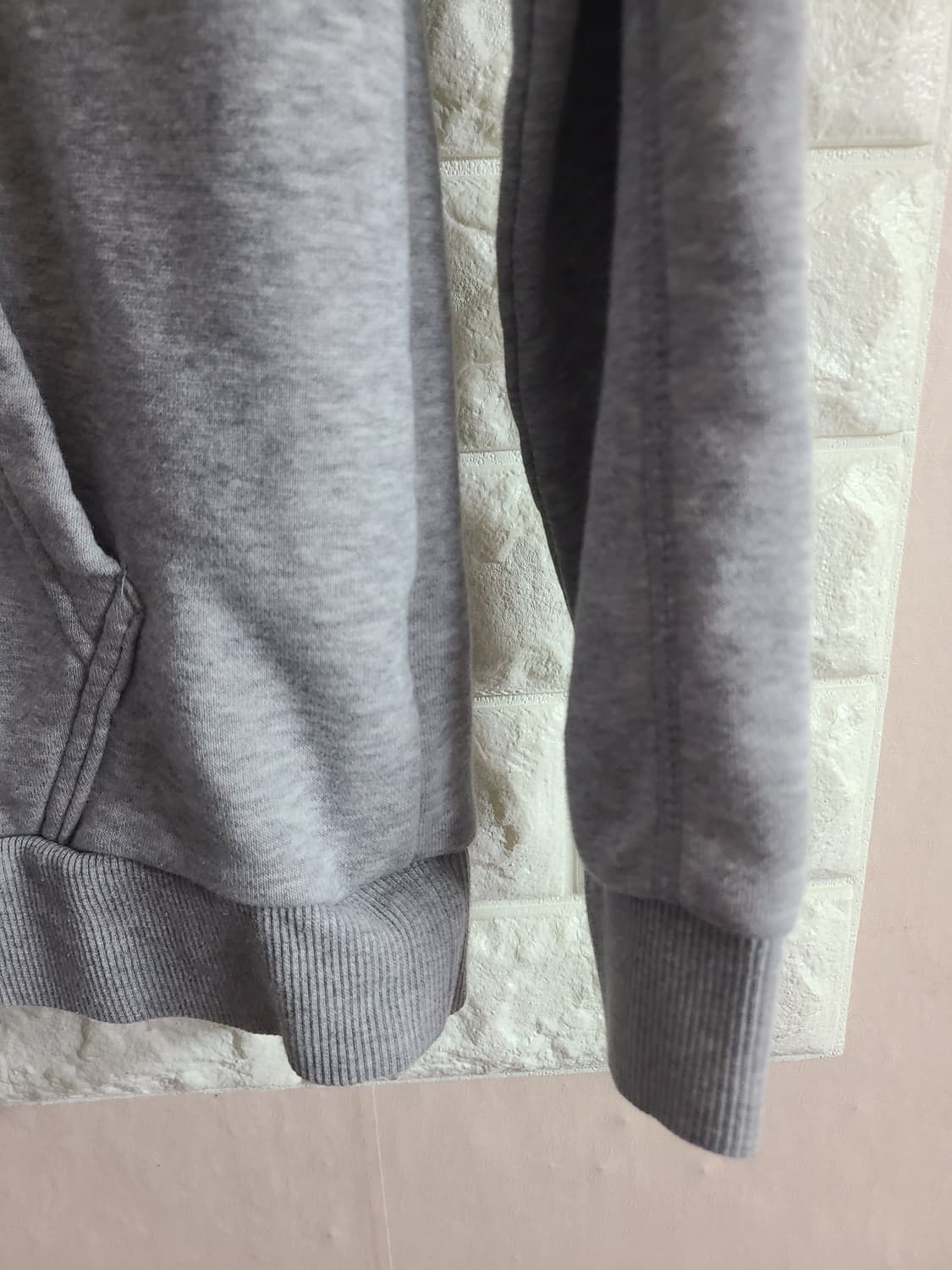 아디다스 회색 후드티(m) 상품이미지3