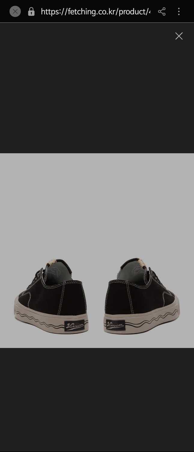 비즈빔Visvim 시거 로우 캔버스 [us10][275-80] 상품이미지6