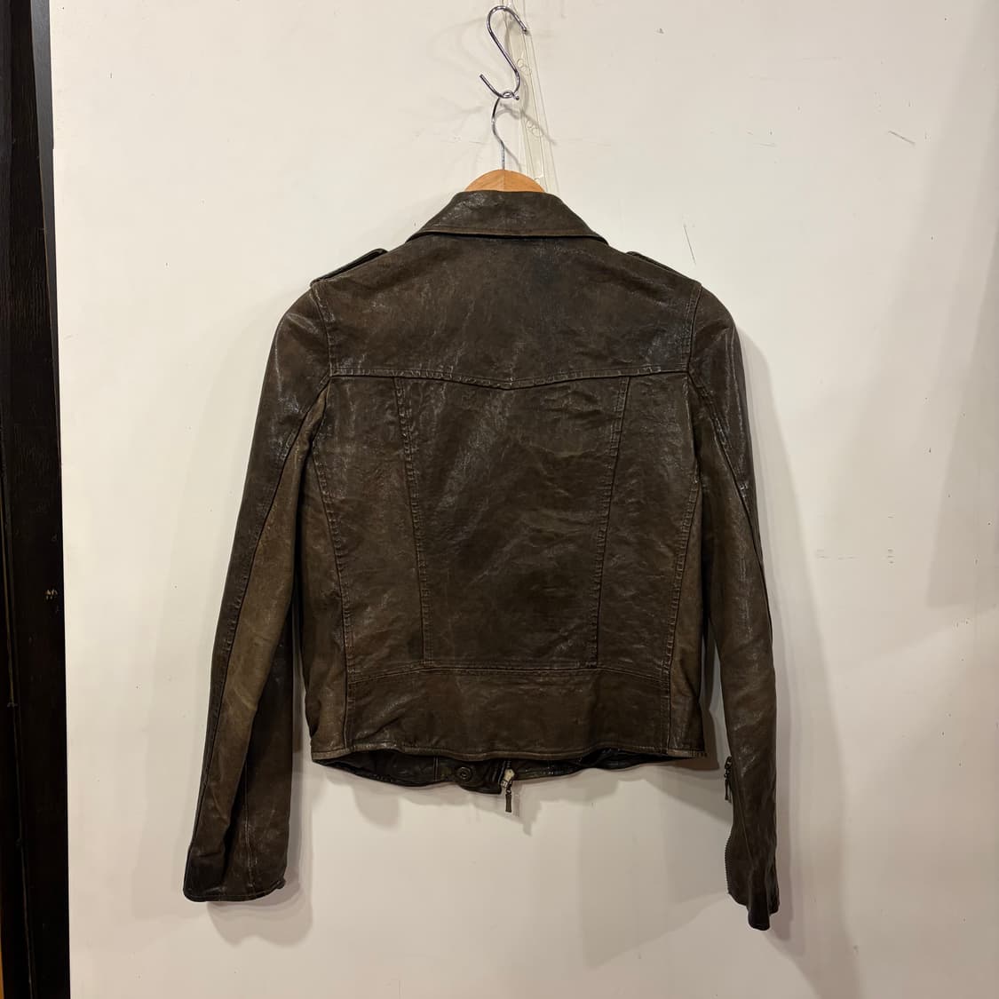 이태리 램스킨 라이더자켓 상품이미지3