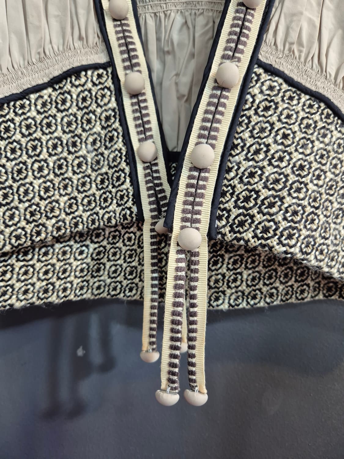 히로코 코시노 크롭 자켓 베이지 40사이즈 55  66 가능 상품이미지7