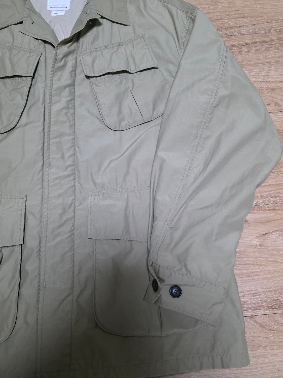 4size택포100만)23ss비즈빔 트로피컬 컴뱃자켓 베이지 상품이미지6