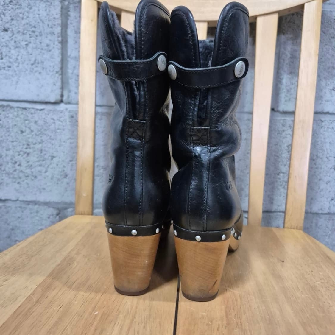 어그 UGG 양털 리네아 가죽 부츠 상품이미지4