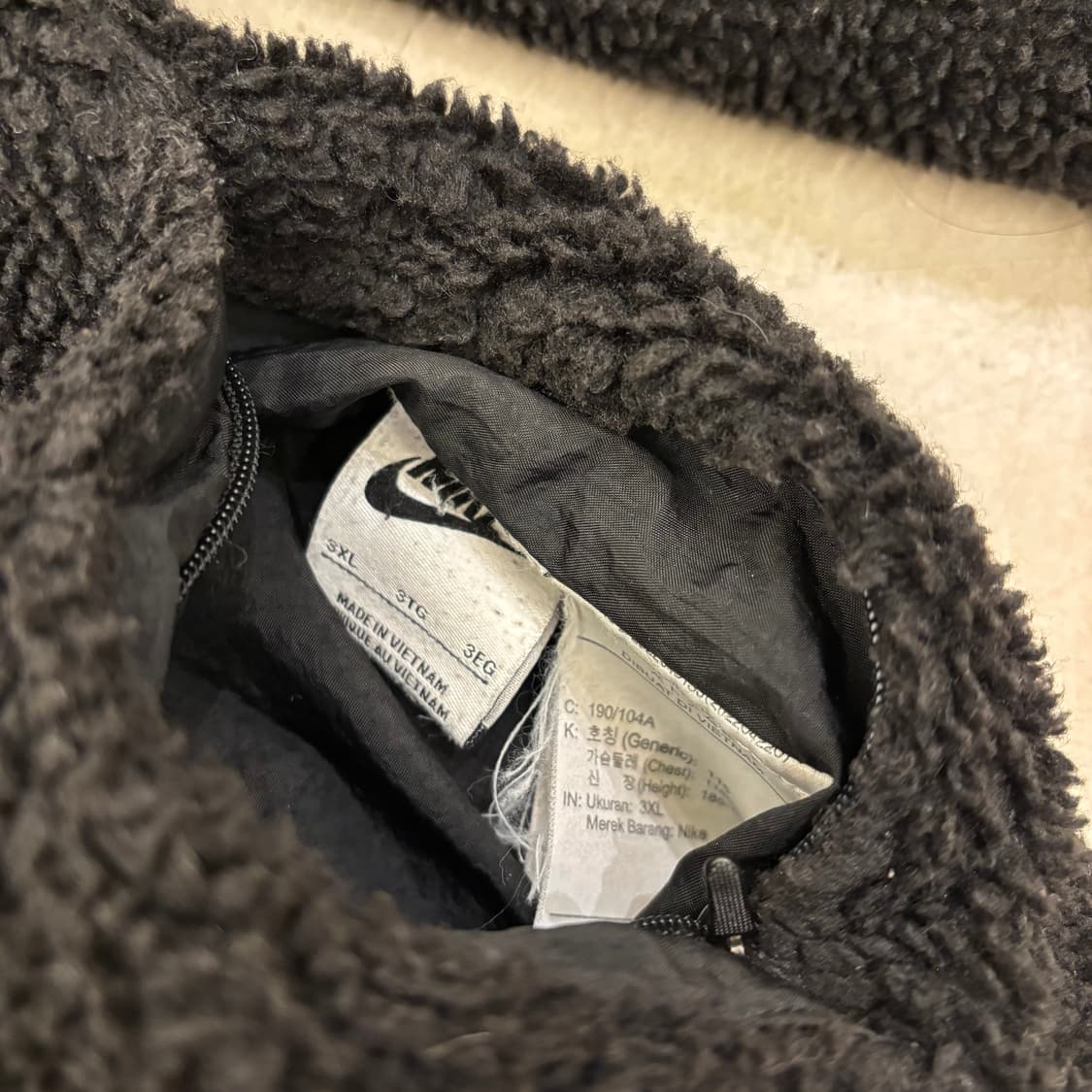 나이키 빅스우시 리버시블 플리스 자켓 상품이미지4