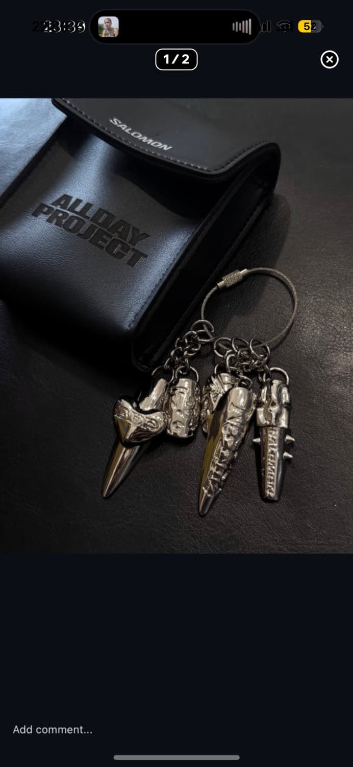 살로몬 올데프 키링 상품이미지1