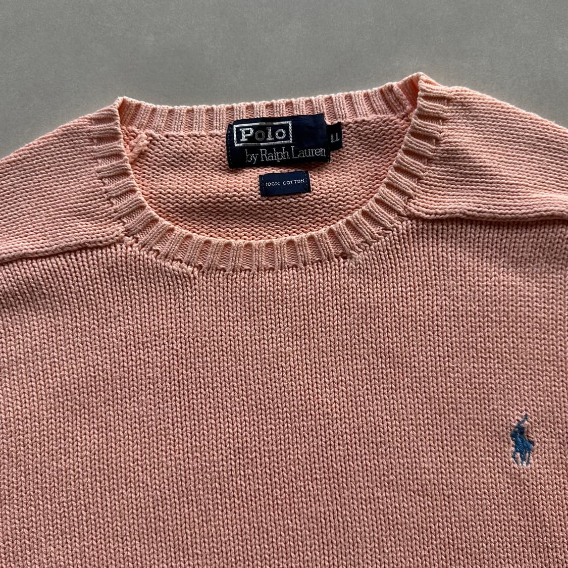 [XL]폴로 랄프로렌 코튼 니트 스웨터 상품이미지7