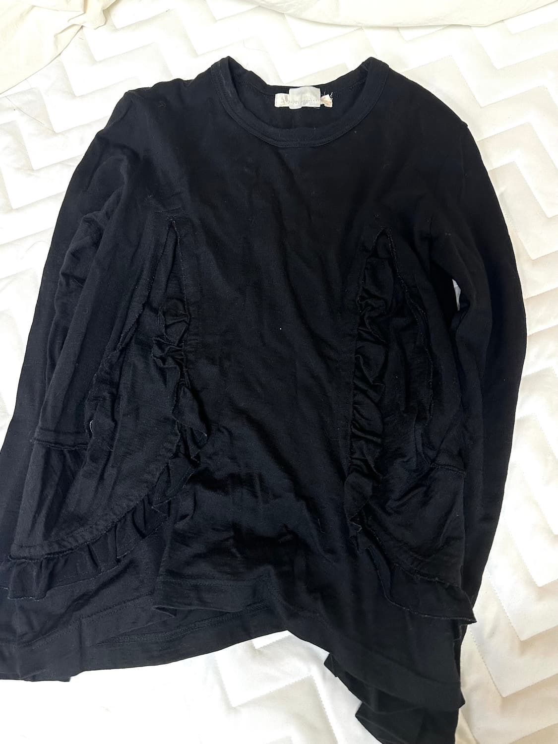 comme des garçons detail ruffle T 상품이미지5