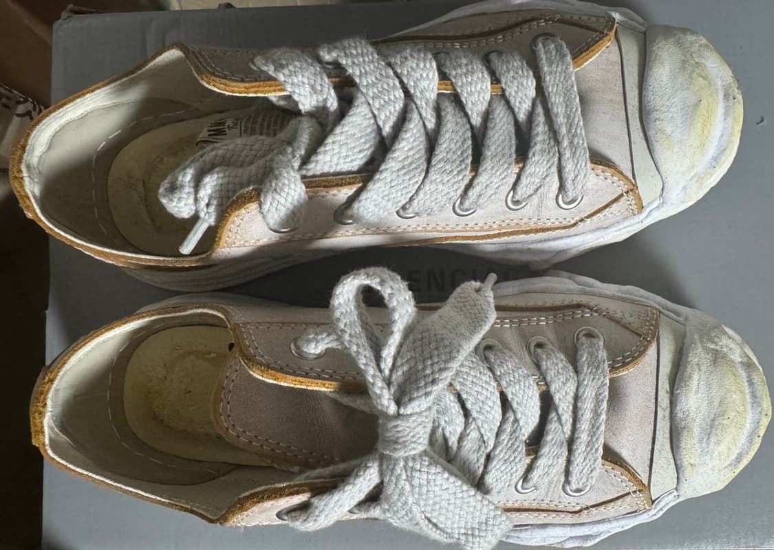 미하라 야스히로 행크 레더 핑크 43 팝니다. 상품이미지1