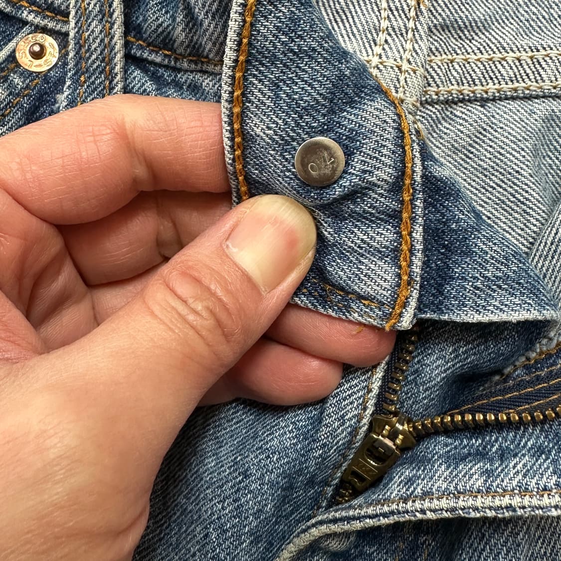 90s 리바이스 550 블루 진 데님 팬츠 34 상품이미지7