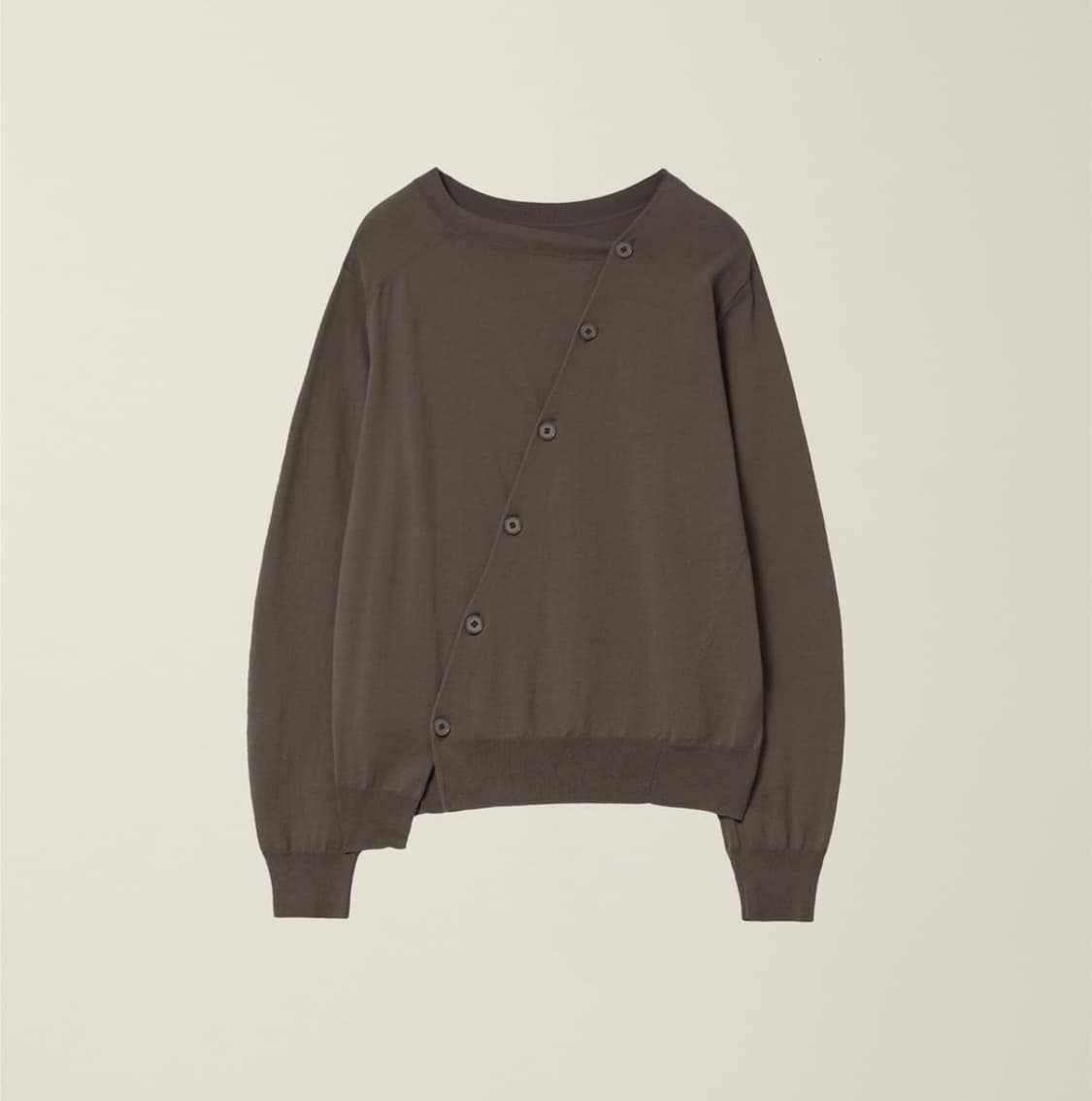 누마레 ee 사선 가디건 m 상품이미지1