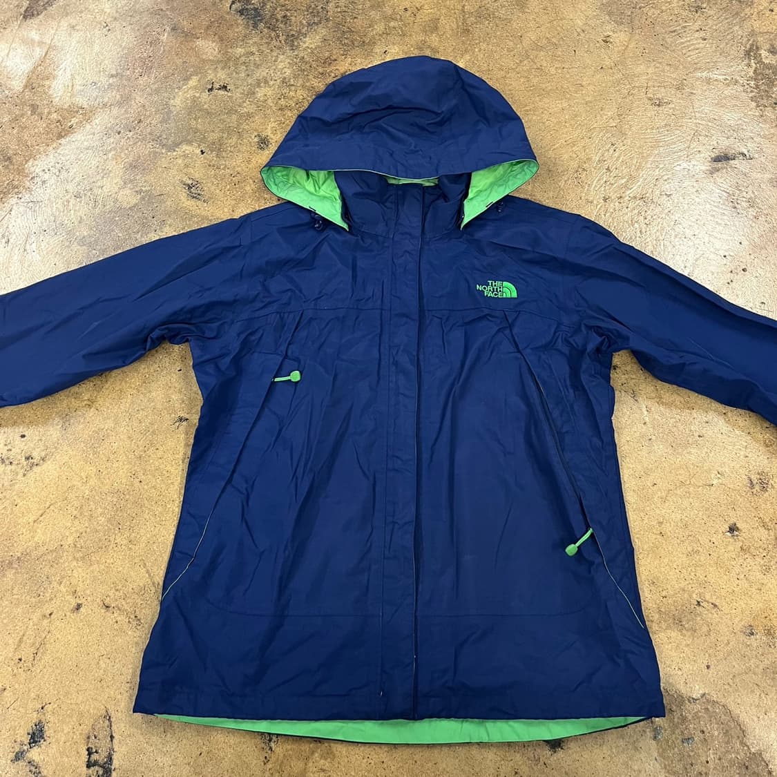 [정품/XL] 노스페이스 HYVENT 네이비 바람막이 b12 상품이미지3