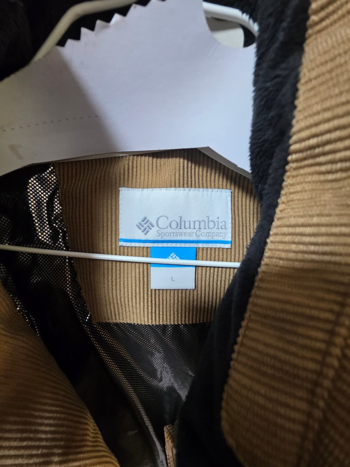 콜롬비아 코듀로이 패딩 L 상품이미지2